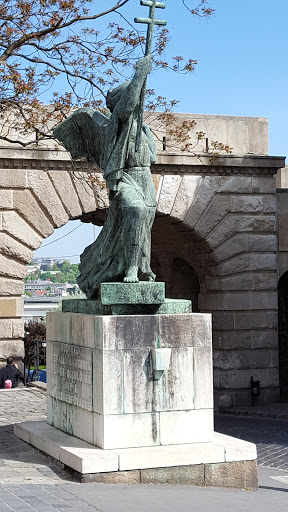 Buda Castle, statue for 250-ye