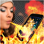 Fire on my phone prank Apk