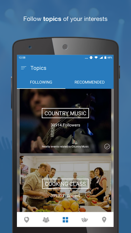 Nearify - Discover Events — приложение на Android