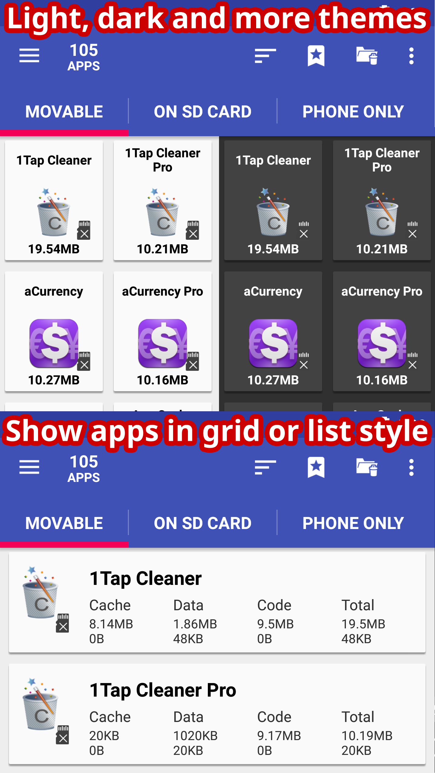 Android application AppMgr III (App 2 SD) screenshort