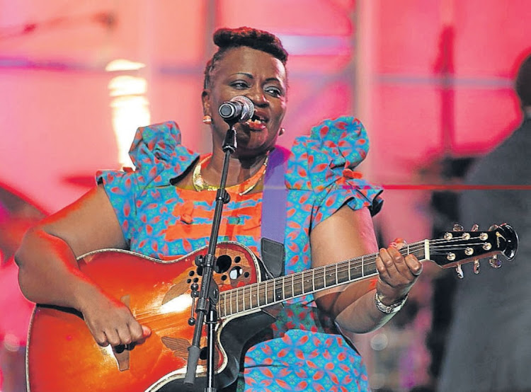 Lusanda Mcinga pleaded with the public to assist her with money to record her album