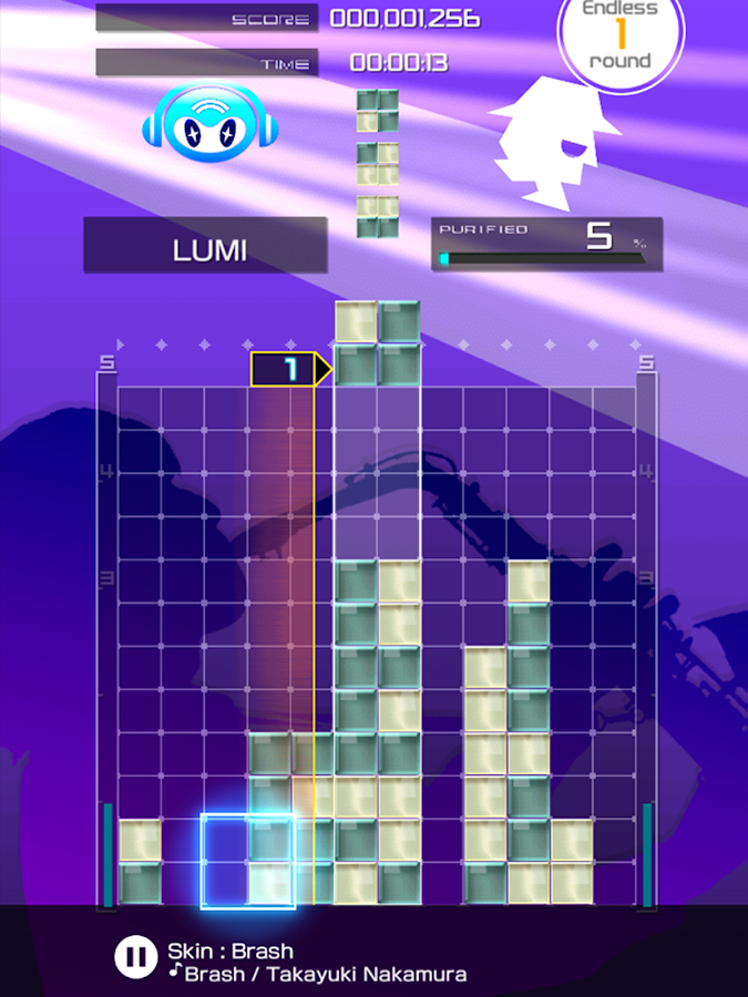    LUMINES パズル&ミュージック- screenshot  