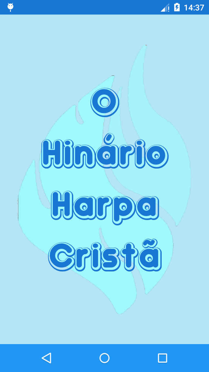 Android application Harpa Cristã screenshort