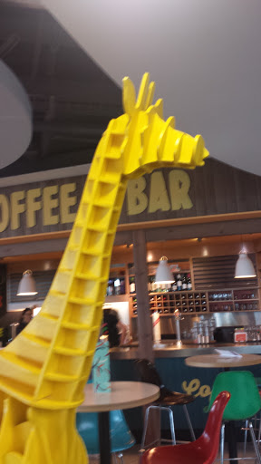 Manchester Airport Giraffe