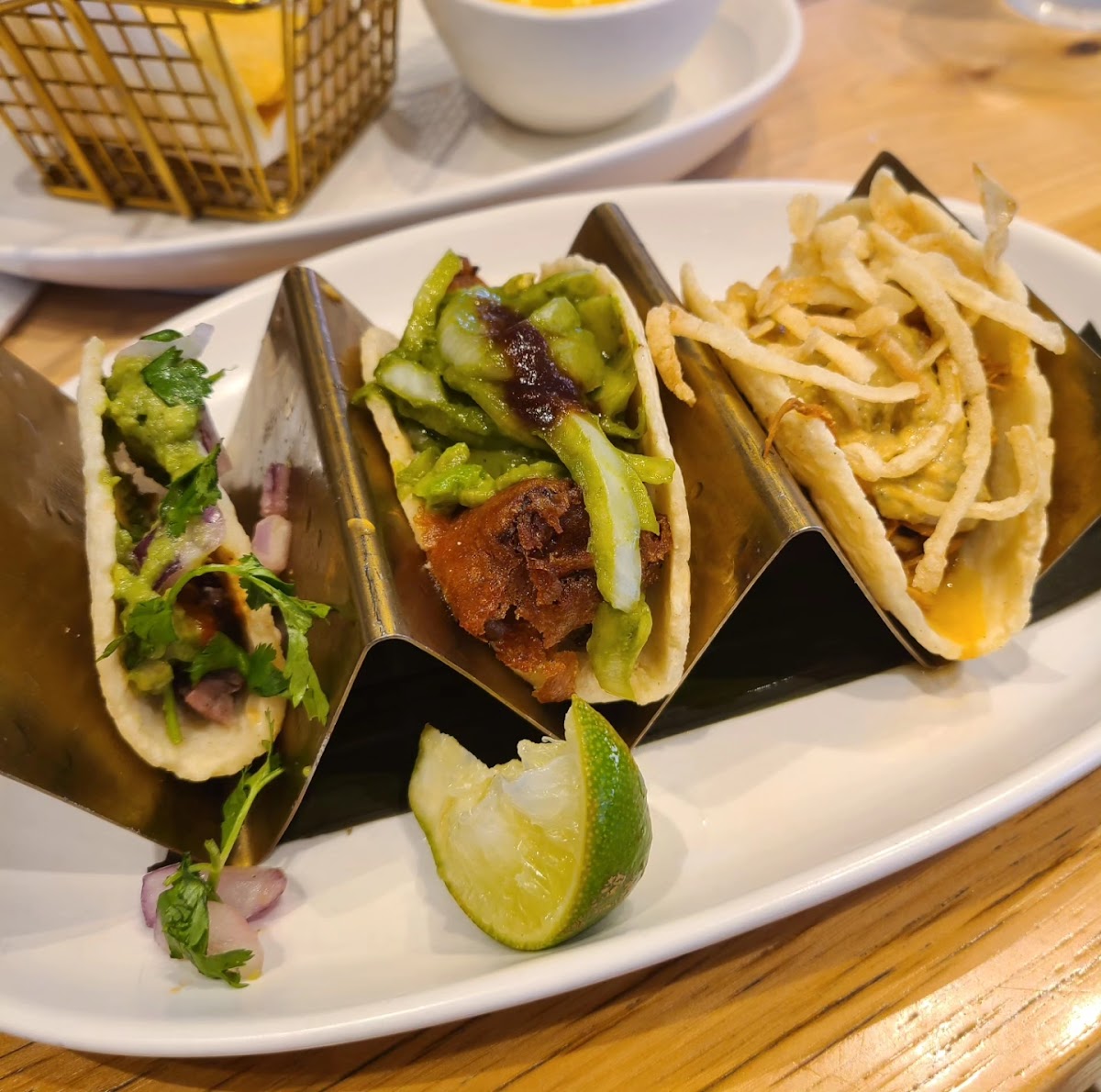 Gf Df taco sampler