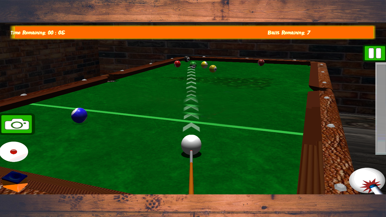 Android application Billiard Ball Pool screenshort