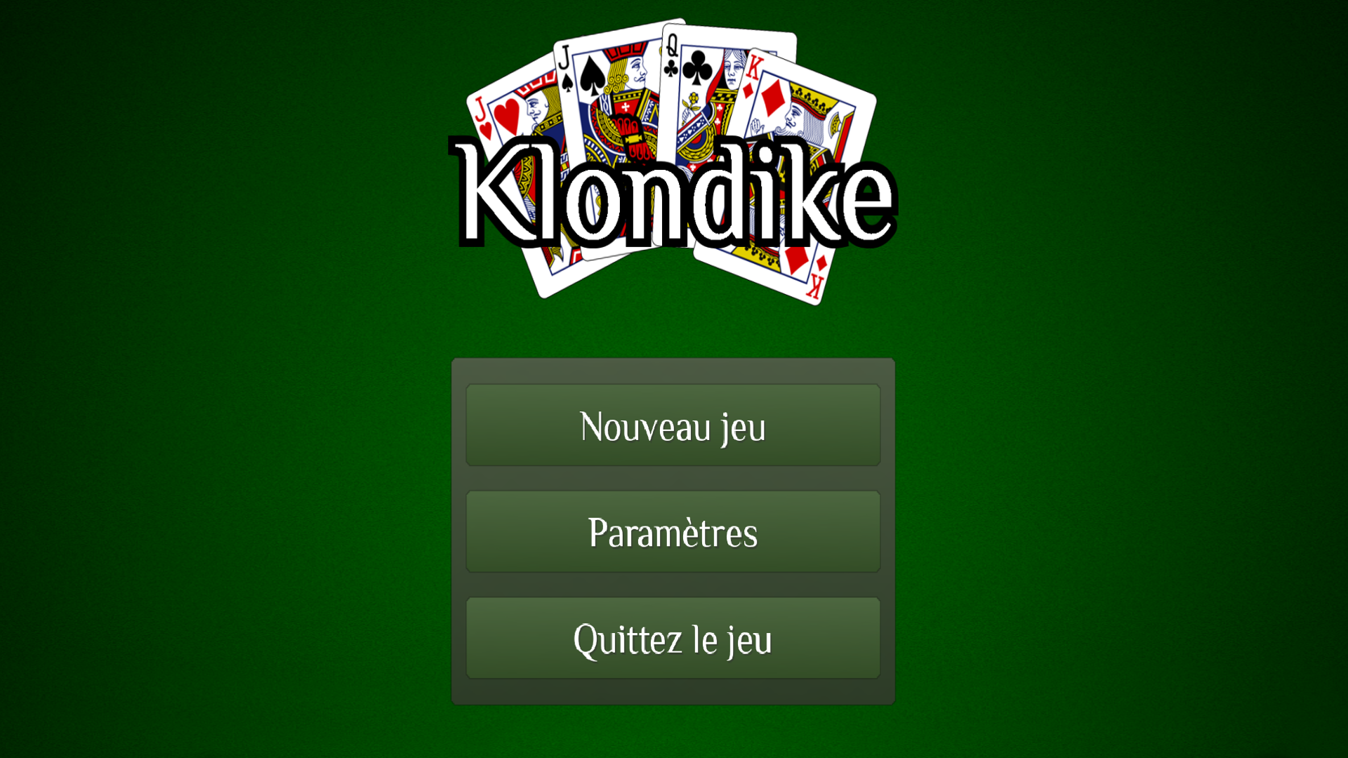 Android application Klondike Solitaire screenshort