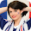 FLAG FACE SHOW SUPPORT FRANCE