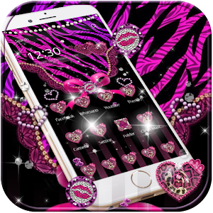 Download Pink Love Leopard Zebra print For PC Windows and Mac