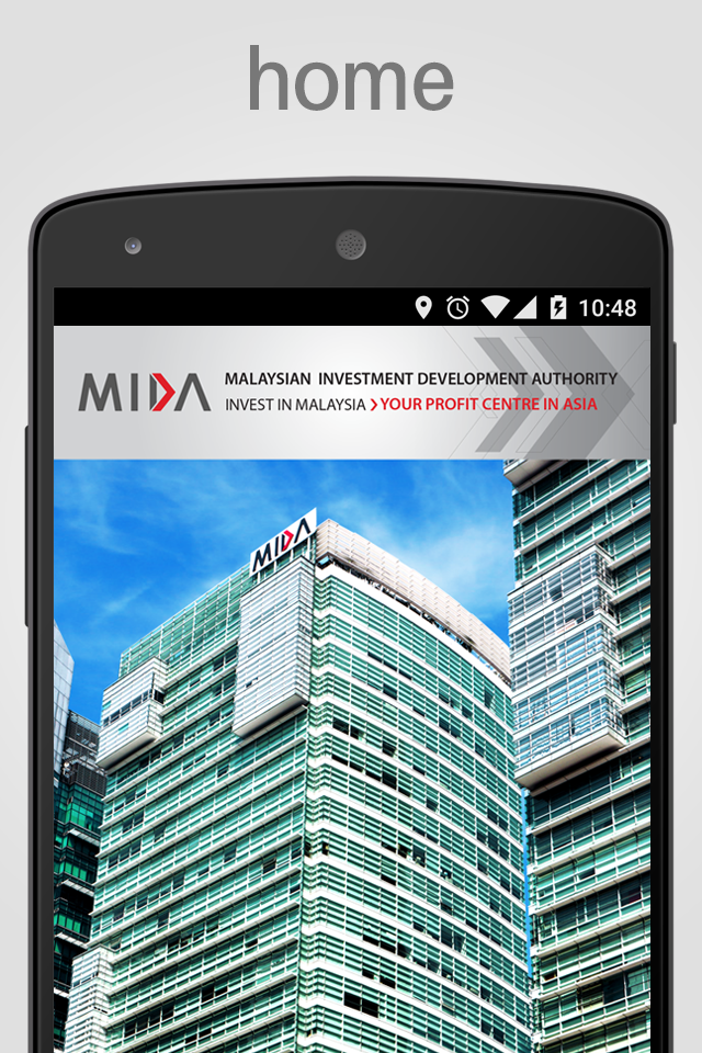 Android application MIDA screenshort