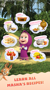  Masha and the Bear Child Games: Cooking Adventure- 스크린샷 미리보기 이미지  