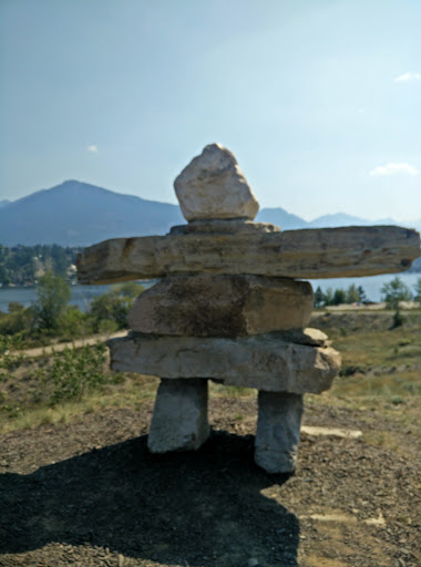 Inukshuk Watching over the Val