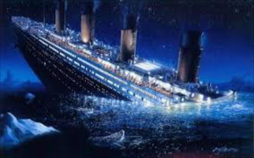 The majestic Titanic ship that sank on 15 April 1912