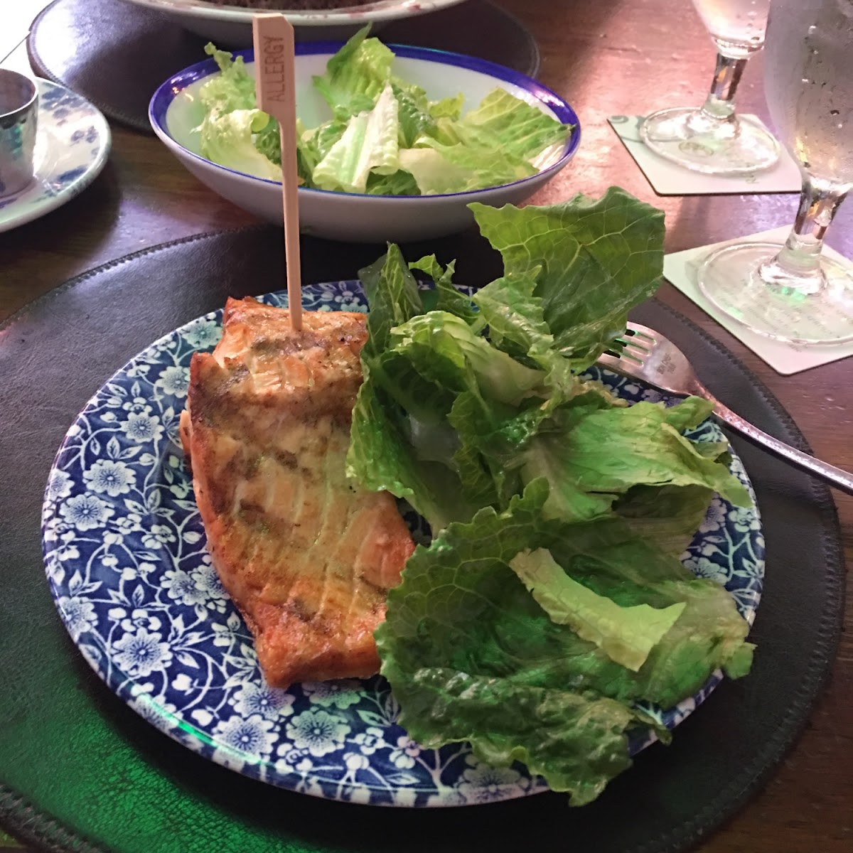 Salmon with a salad 🥗