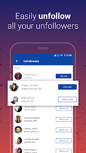 Unfollowers & Followers Analytics for Instagram Screenshot