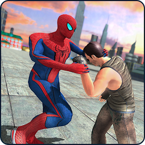 Download Spider Hero Vs City Street Gangster Battle For PC Windows and Mac