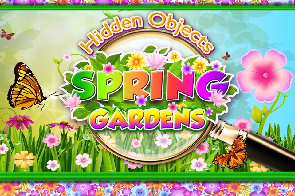 Android application Hidden Objects Spring Gardens screenshort