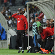 Rhulani Mokwena assistant coach of Orlando Pirates during the Absa Premiership match between Orlando Pirates and Mamelodi Sundowns on 01 November 2017 at Orlando Stadium.