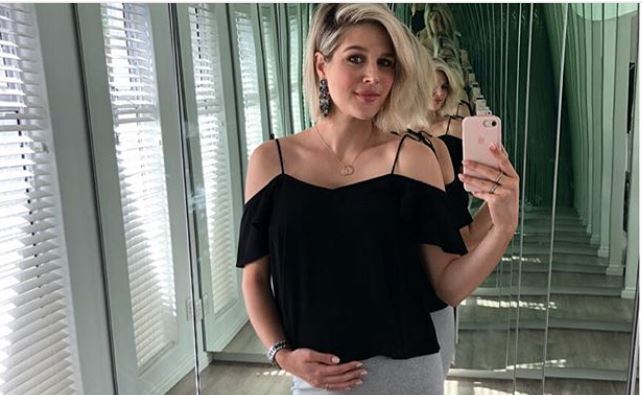 Minki Van Der Westhuizen is expecting.