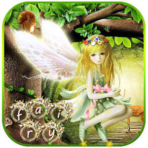 Download Fairy Girl Flower theme Keyboard For PC Windows and Mac