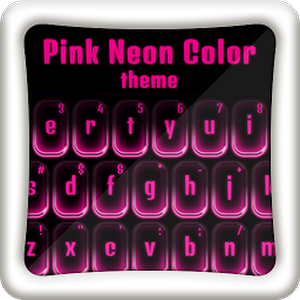 Download Aplikasi Go Keyboard Pink Neon Color apk gratis untuk Android