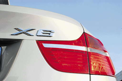 BOLD: The X6's tail lights