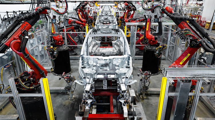 The benefits of Gigacasting (fewer parts, lower costs and a simplified production line) have contributed to Tesla's industry-leading profitability. Picture: TESLA