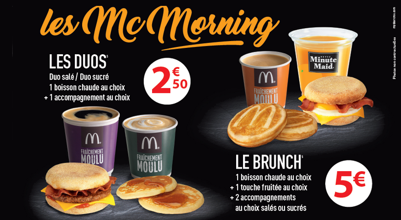 Mcd Breakfast in France