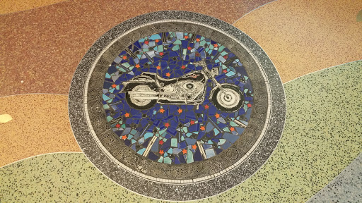 Harley Tile Mural at Mitchell National Airport 