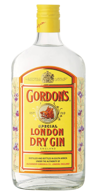 Gordon's London Dry Gin.