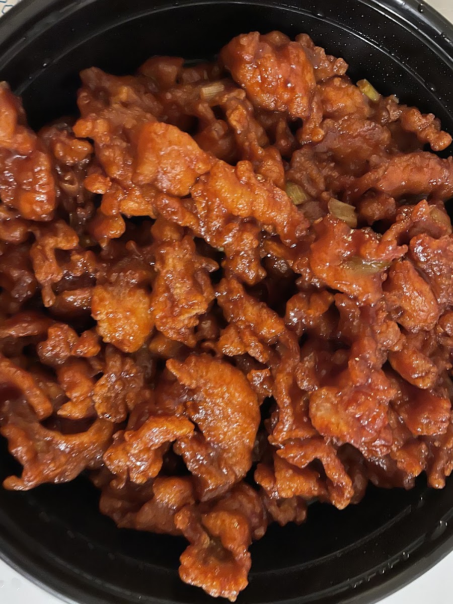 Orange chicken