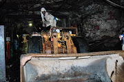 Harmony gold mine underground. File photo.