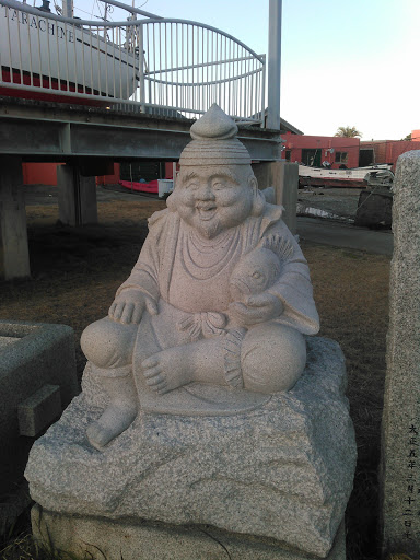 笠沙恵比寿像１ Kasasa Ebisu Statue 1