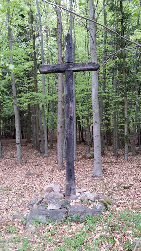 Dřevěný Kříž Pod Studeným Vrchem