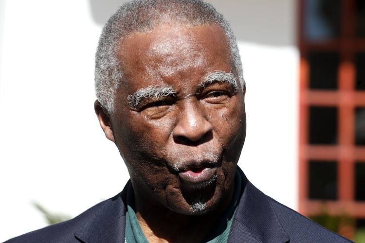 Former President Thabo Mbeki says there is no national coordinated plan to address social ills including poverty, unemployment, criminality and inequality. File photo.