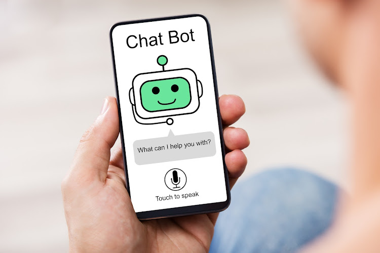 'It's estimated that chatbots could handle up to 69% of chats [with customers] from start to finish.' Picture: 123RF/andreypopov