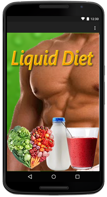 Android application Liquid Diet screenshort