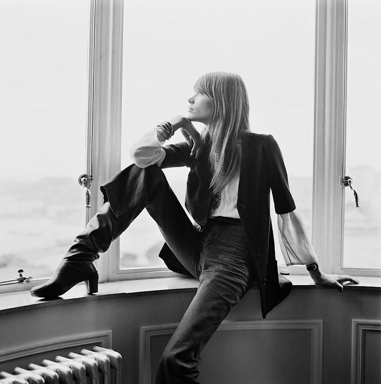 French icon Françoise Hardy in all her chicness.