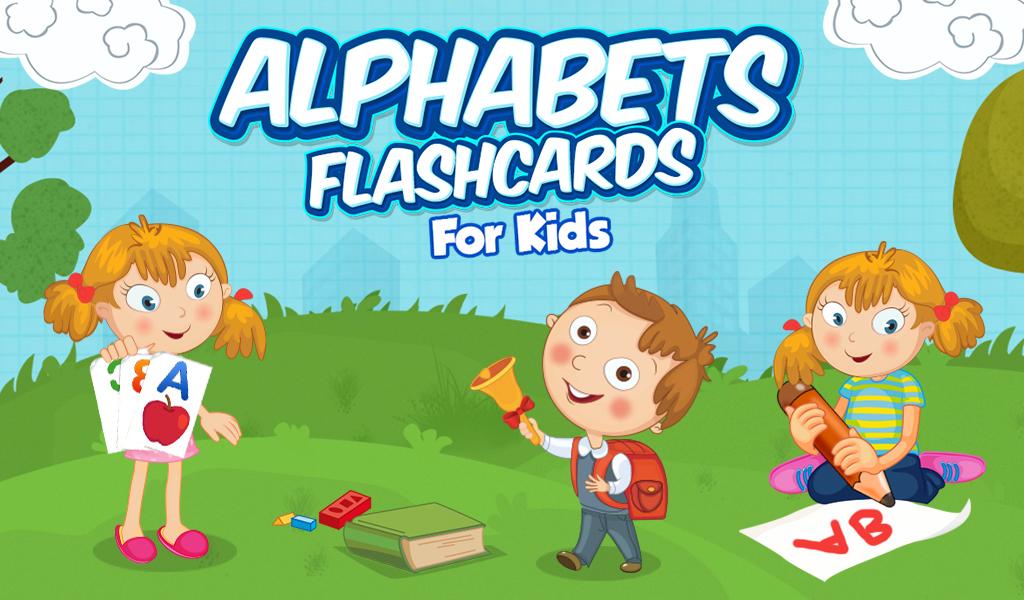 Android application Alphabets Flashcards For Kids screenshort