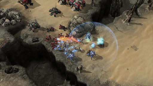 Starcraft II: Heart of the Swarm.