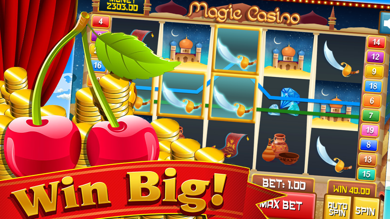 Android application Slot Machine - Magic Casino screenshort