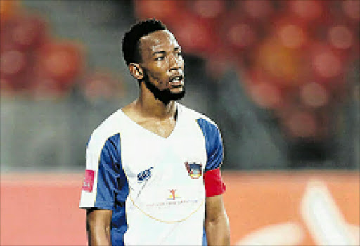 INJURED: Chippa United's Diamond Thopola is out of this weekend's match. Picture: RICHARD HUGGARD