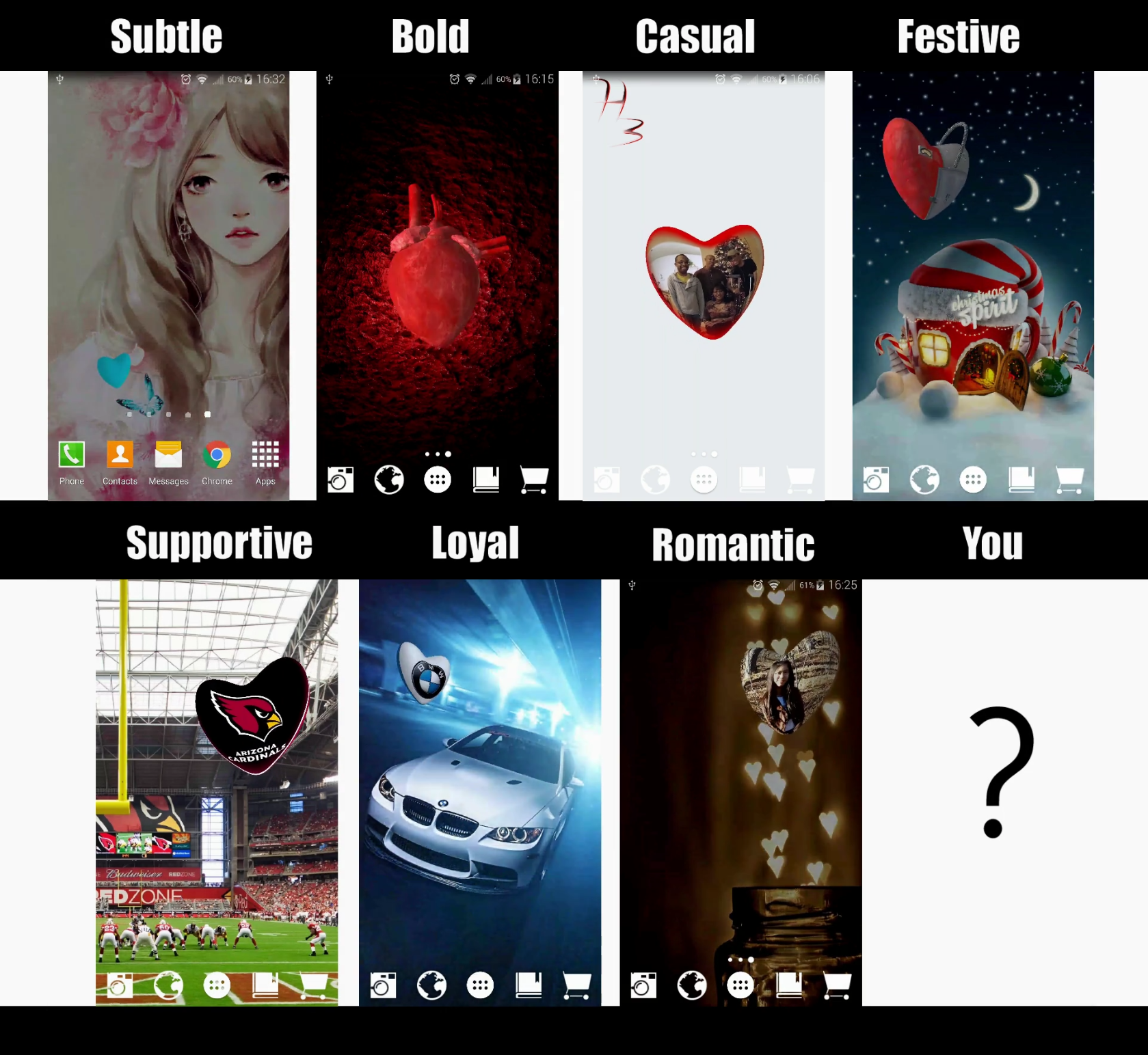 Android application HeartBeats Wallpaper Enhancer screenshort