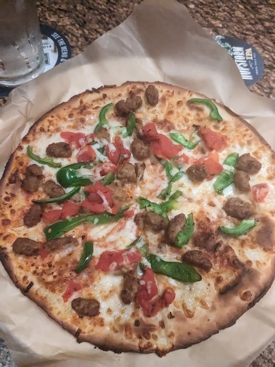Gluten free build your own pizza!