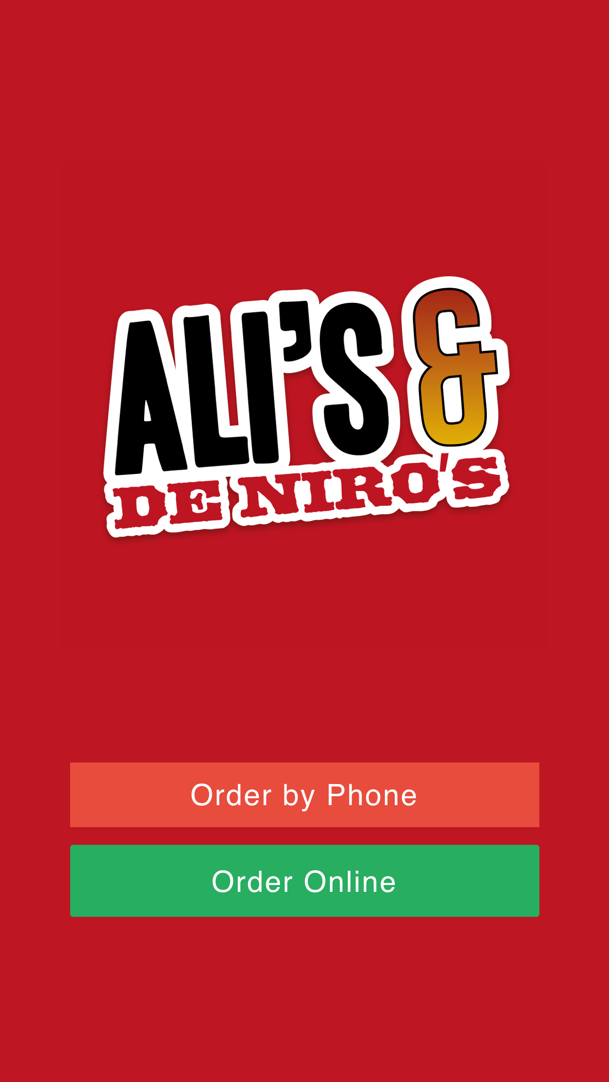 Android application Alis &amp; Deniros screenshort