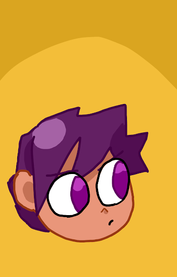 Purple Hair Boy
