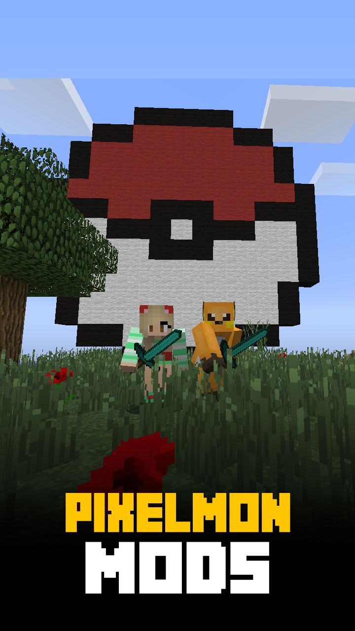 Android application Pixelmon MODS For MCPE screenshort