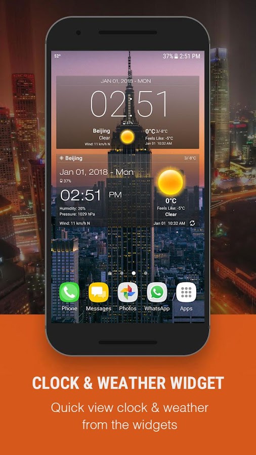 Погода - Weather — приложение на Android
