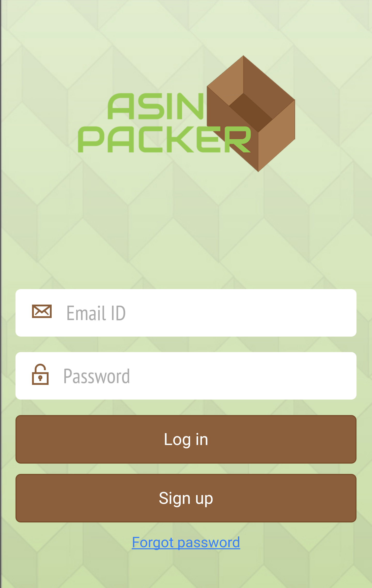 Android application ASIN Packer screenshort