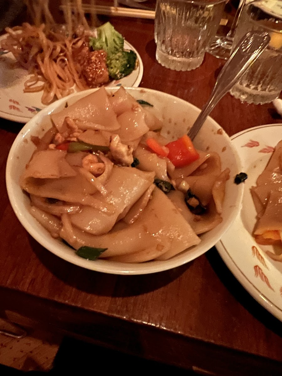 Drunken Noodles with Chicken